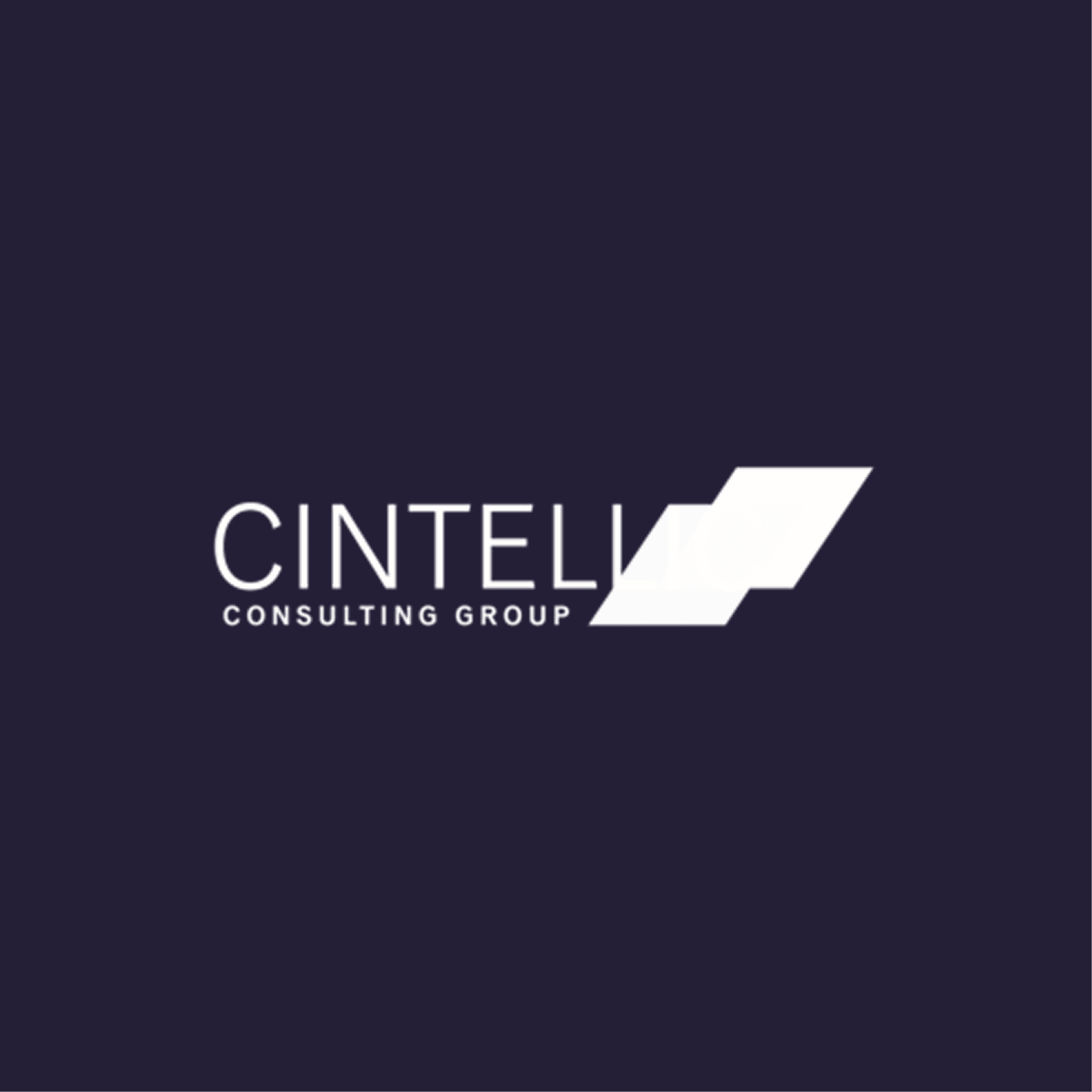 CINTELLIC Logo in Weiß